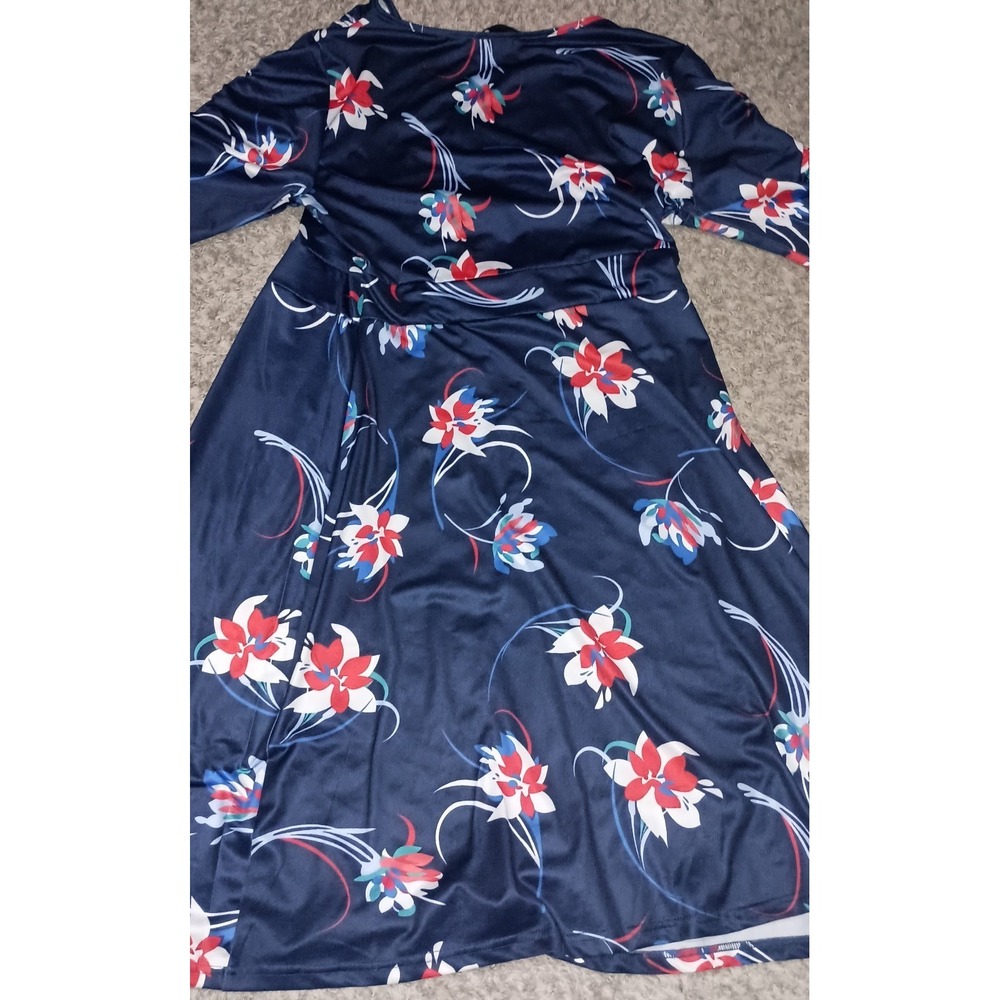 Women's Chickwe Dress Size Winx Color Blue Red White Japanese Inspired Beautiful